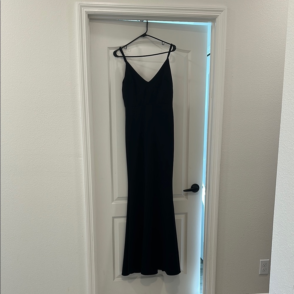 Lulus Elegant Black Evening Gown